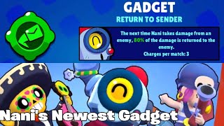 Nani S New Return To Sender Gadget In Brawl Stars Youtube - return to sender brawl stars