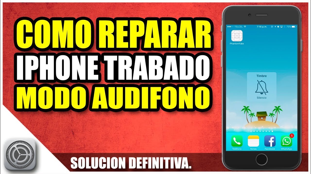 Reparar modo audifono | iPhone trabado en Modo audifono | Reparar iPhone en modo  audifono - YouTube