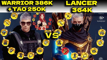 MIR4 PVP - WARRIOR NEED TAOIST FOR WIN VS LANCER