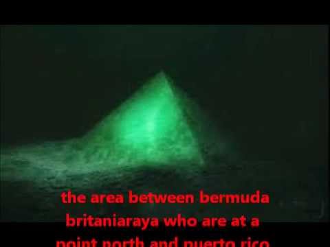 Pyramid of bermuda triangle