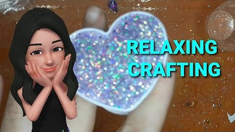 DIY Butterfly Popsocket using UV Resin! Relaxing Crafting Tutorial