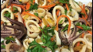 Салат из Кальмаров, вкусно и полезно! Салат из Кальмаров, вкусно и полезно!