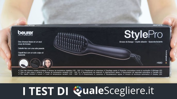 Quick Start Video for the HS 60 hair straightening brush from Beurer -  YouTube