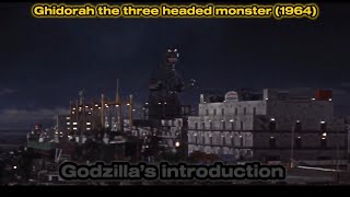 Ghidorah the three headed monster (1964)  Godzilla’s introduction