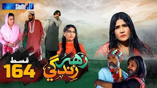 Zahar Zindagi - Ep 164 | Sindh TV Soap Serial | SindhTVHD Drama