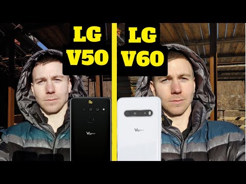 Видео: LG V60 VS LG V50 Сравнение камер