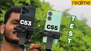 Realme C53 vs Realme C55 : Comparison & Test.