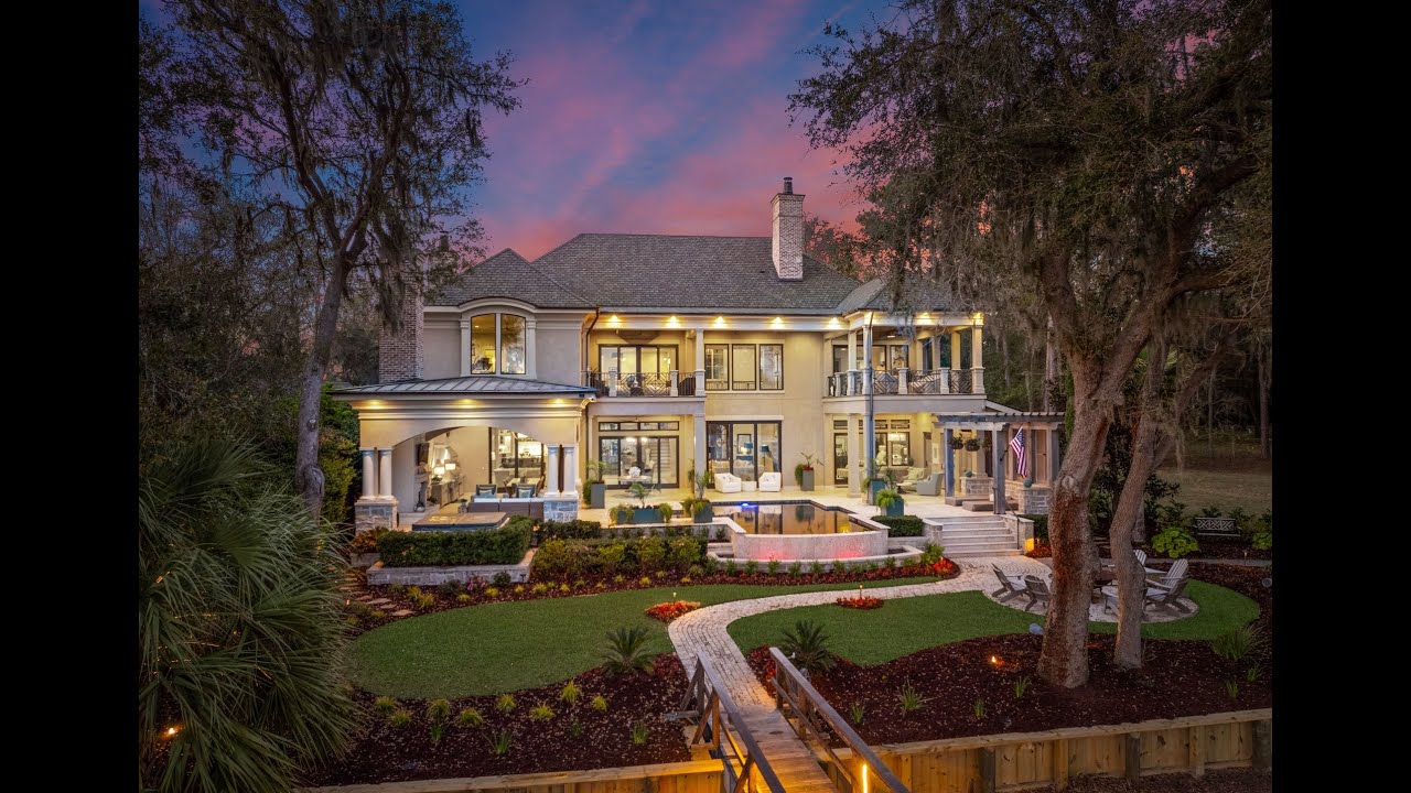 The Ultimate Waterfront Estate!  Luxury Living at 90 Tidewater Manor | Hilton Head