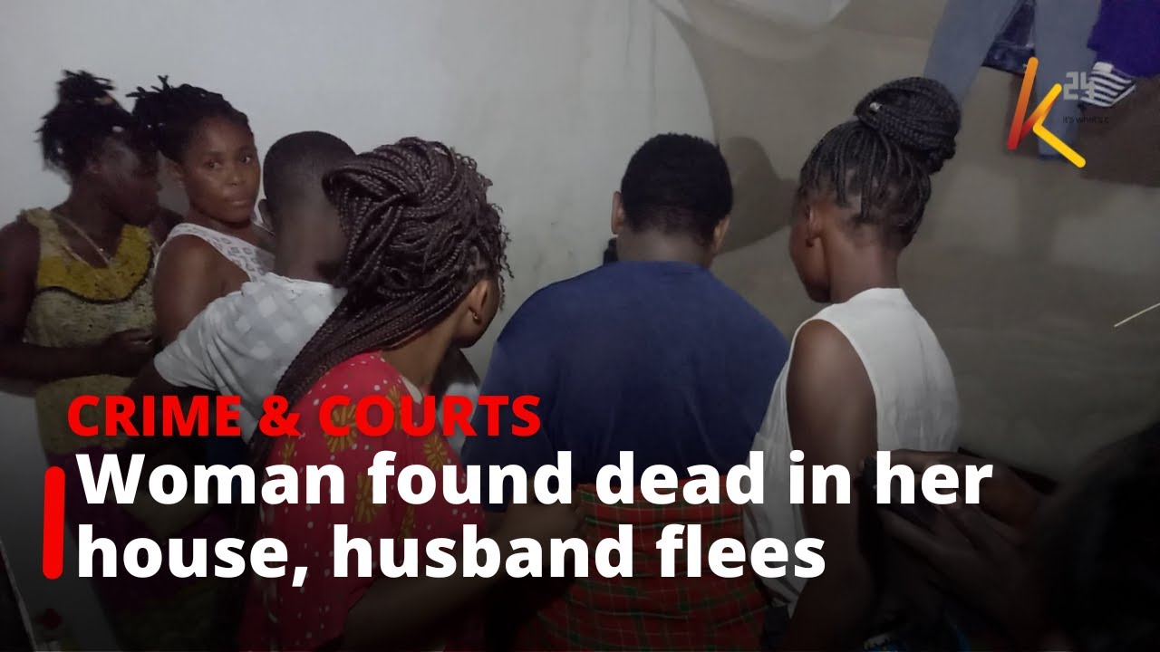 Woman found dead in her house, husband flees the scene. - YouTube