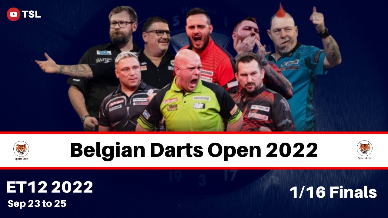 Belgian Darts Open 2022 Live Score - Evening Session - 1/16 Finals
