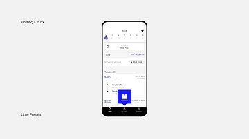 How to post a truck in the Uber Freight app
