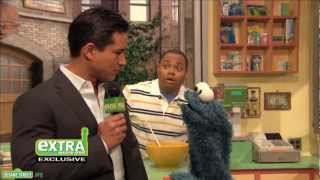 Sesame Street: Mario Lopez and Cookie Monster in \\