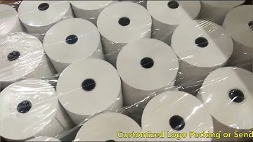 Cash register Thermal paper roll slitting machine with packing machine