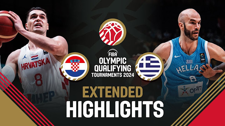 Final: Croatia 🇭🇷 vs Greece 🇬🇷 | Extended Highlights | FIBA OQT 2024 Greece