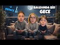 BALKONDA BİR GECE GEÇİRMEK !! -5 DERECEDE