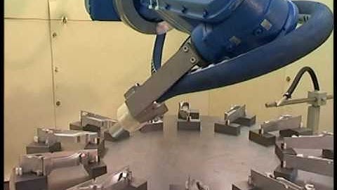 Robotic Shotpeening Machine