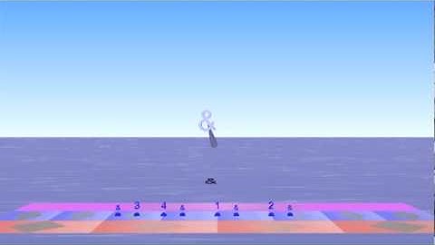 Conducting 4/4 beating eighth notes - Bounce Metronome - software for Windows Laptop or PC