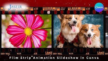 Film Strip Animation Slideshow in Canva 🎞️ | Easy Vintage Photo Reel Effect!