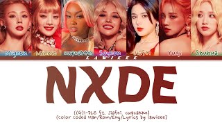 [REPOST] (G)I-DLE - 'Nxde' (ft. cupcakKe, Jiafei) (Color Coded Han/Rom/Eng/Lyrics) Resimi