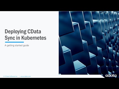 YouTube Thumbnail: How to Deploy CData Sync to Kubernetes