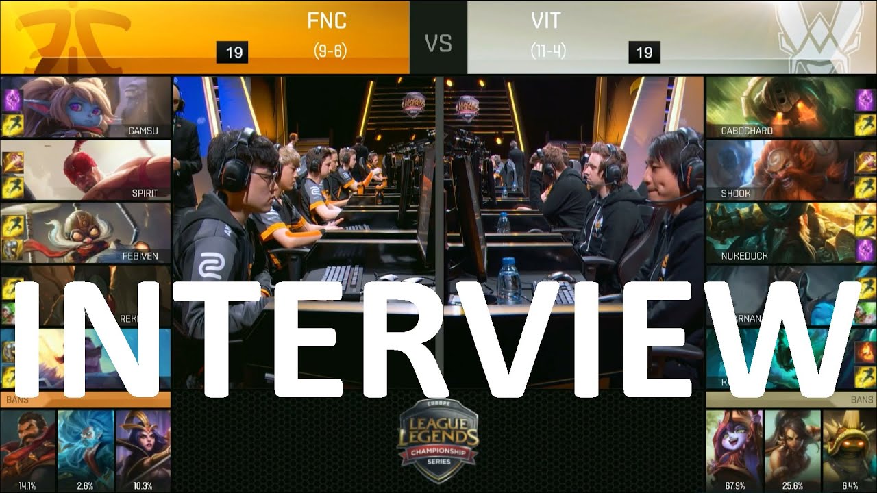 Febiven & Klaj / Nukeduck & kaSing FNC vs VIT Post Game Interview