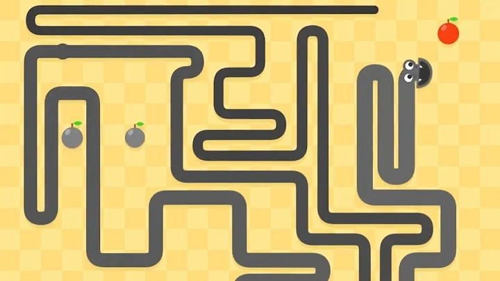 Google Snake Poison Mode - 50 apples in 1m 14s 154ms (3 apples / Speed Slow / Size Large)