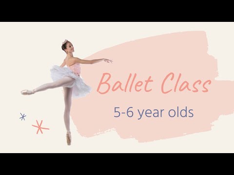 LEARN BALLET | Basic Ballet Class for 5-6 years old Kids