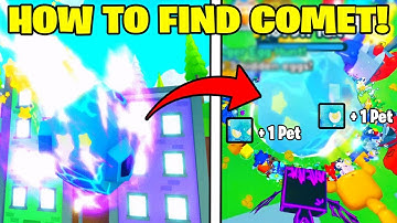 *UPDATED* How To Find ☄️ Secret COMETS Event In Pet Simulator X (Roblox)