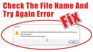 Fix: "File Not Found Check The File Name And Try Again" Error In Windows 10