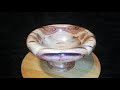 Pedestal bowl - Woodturning