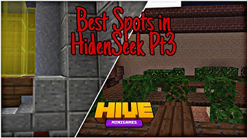 Hive Hide and Seek Best Spots Pt 3 (Minecraft Bedrock)
