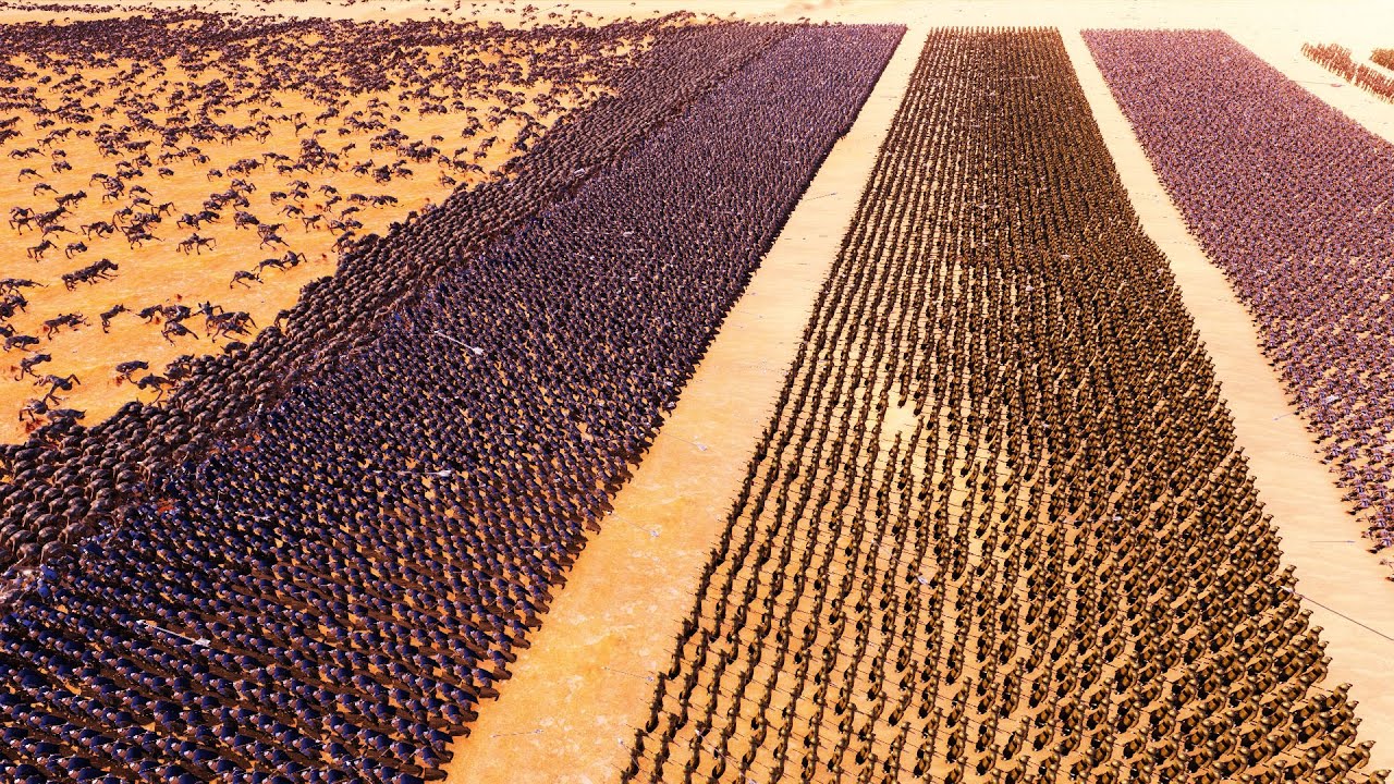 Alliance of Elves, Dwarves and Human Ultimate Epic Battle Simulator UEBS