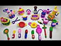 DIY How to Make polymer clay Miniature Kitchen Set, hand pump, sewing machine, washing machine#27