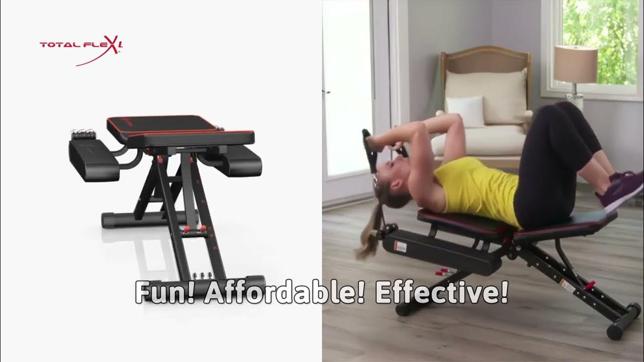 Total Flex L Ultra Compact Home Gym With 50 Different Exercises YouTube