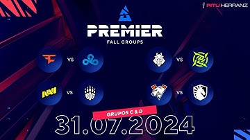 FaZe vs. C9, G2 vs. NIP, NaVi vs. BIG, VirtusPro vs. Liquid | BLAST Premier Fall Groups 2024