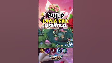 BUILD LAYLA FULL LIFESTEAL#shortsvideo#shortvideo #shortsfeed#shorts#short#shortsyoutube#mlbb#layla
