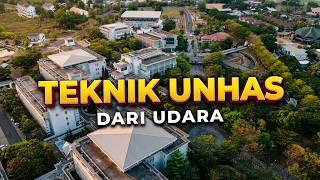 Fakultas Teknik Unhas dari Udara