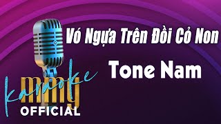 Vó Ngựa Trên Đồi Cỏ Non Karaoke (Tone Nam) | “Hát với MMG Band
