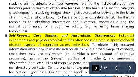 MAPC Study Notes MPC-001 Cognitive Psychology, Learning and Memory Block-1 - Unit 1 #ignou