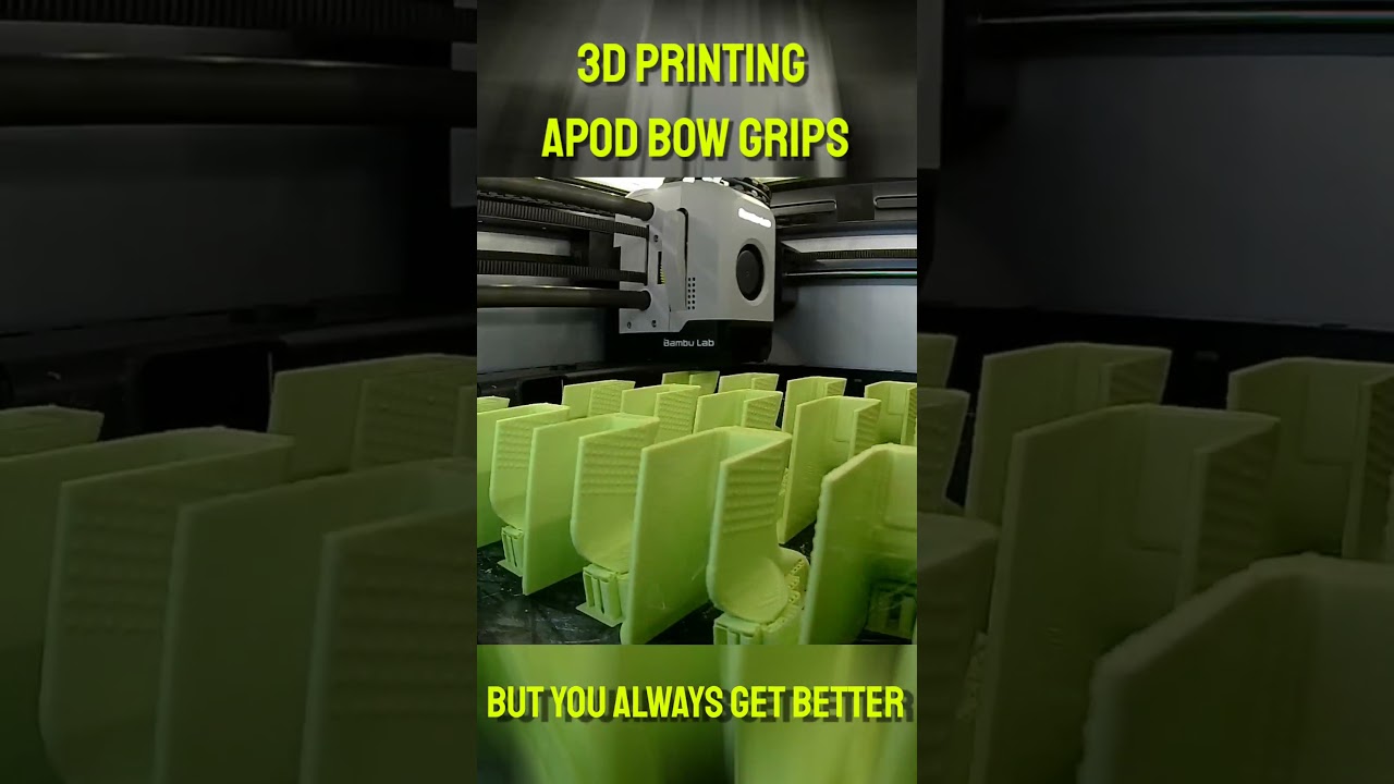 Manufacturing Custom Mathews Bow Grips 