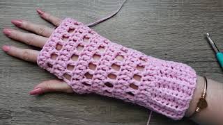 Madison Fingerless Gloves Crochet Tutorial - The Lavender Chair by Dorianna Rivelli 720 views 2 years ago 10 minutes, 10 seconds