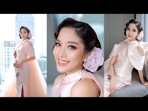 แต่งหน้าเจ้าสาว ยกน้ำชา bride makeup by Piladamakeup