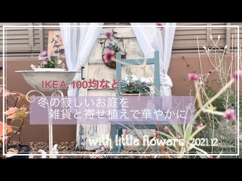ガーデニング 冬の寂しいお庭を雑貨と寄せ植えで華やかに 冬の寄せ植え マンション専用庭 ガーデニングvlog 暮らしのvlog ハナノカオリ Youtube