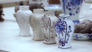 Video Tour of Delft, Netherlands - Including the Royal Delft Blue Pottery in Holland