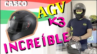 REVIEW‼AGV K3Un casco  ✅INCREIBLE✅