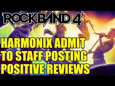Video: „Harmonix“prisipažįsta, Kad Darbuotojai, Skelbiantys Teigiamas „Rock Band 4 Amazon“apžvalgas