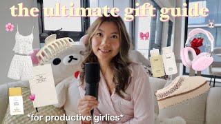 130+ CHRISTMAS GIFT IDEAS ⭐️ productive \& aesthetic *that girl* gift guide wishlist 2023