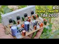 Tda 2030 IC Audio Amplifier Of 4.1 Home Theater Board With Volume bass & Mp3 Bluetooth