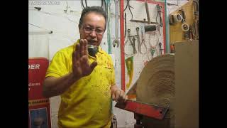 Cómo hacer un plato de madera con brazo mecánico parte 3 de 9 - Arte en Torno