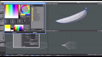 Box modelling a Banana in Lightwave